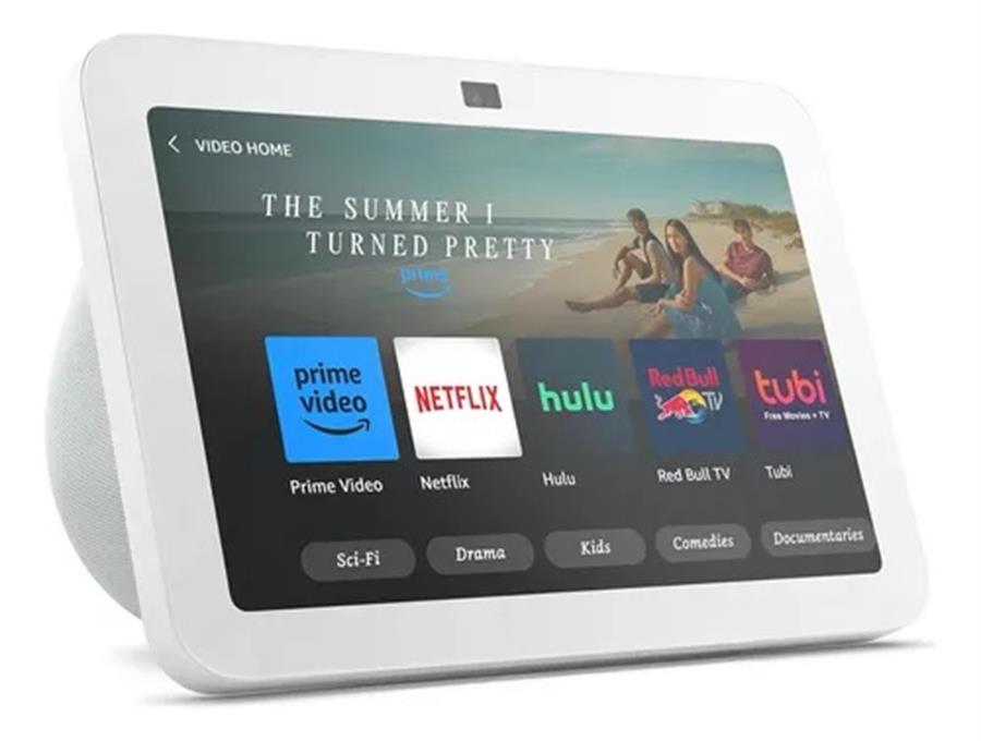 Echo Show 8 (3ra Gen) con Alexa – Glacier White