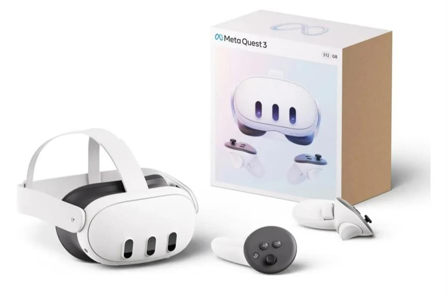  Meta Quest 3 de 512GB con mandos, bundle exclusivo con Batman Arkham Shadow.