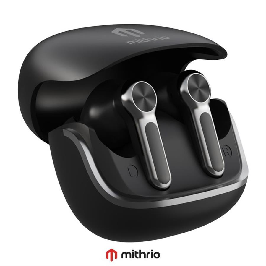 Auriculares inalámbricos Mithrio Link ENC con cancelación de ruido, color negro
